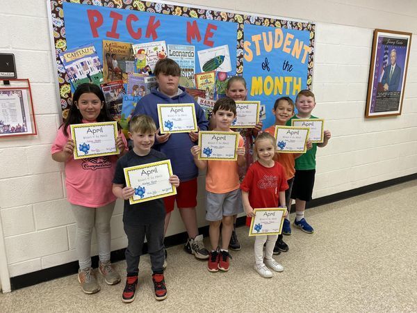 april students of the month